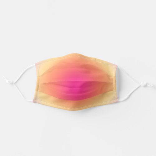 Abstract Sunset Gradient Adult Cloth Face Mask