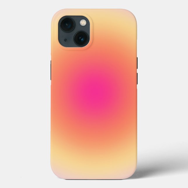 Abstract Sunset Gradient Case-Mate iPhone Case (Back)