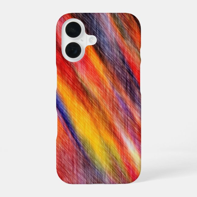 Abstract Sunset iPhone Case (Back)