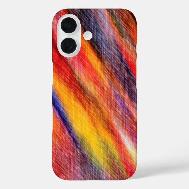 Abstract Sunset iPhone Case (Back)