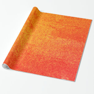 Abstract Sunset Wrapping Paper