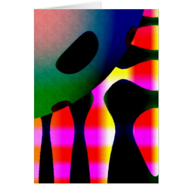 Abstract Sunshine Cards (Front)