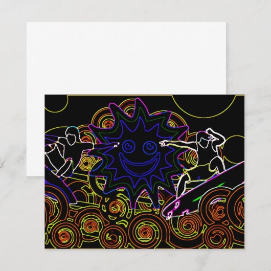 Abstract Surfers (Front/Back)