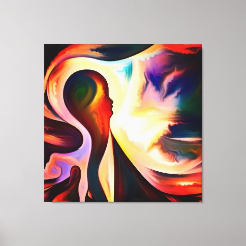 Abstract Surreal GIX  Canvas Print
