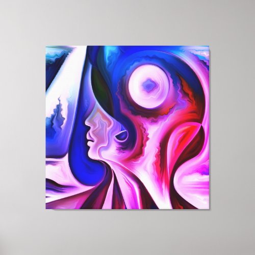 Abstract Surreal GVI Canvas Print