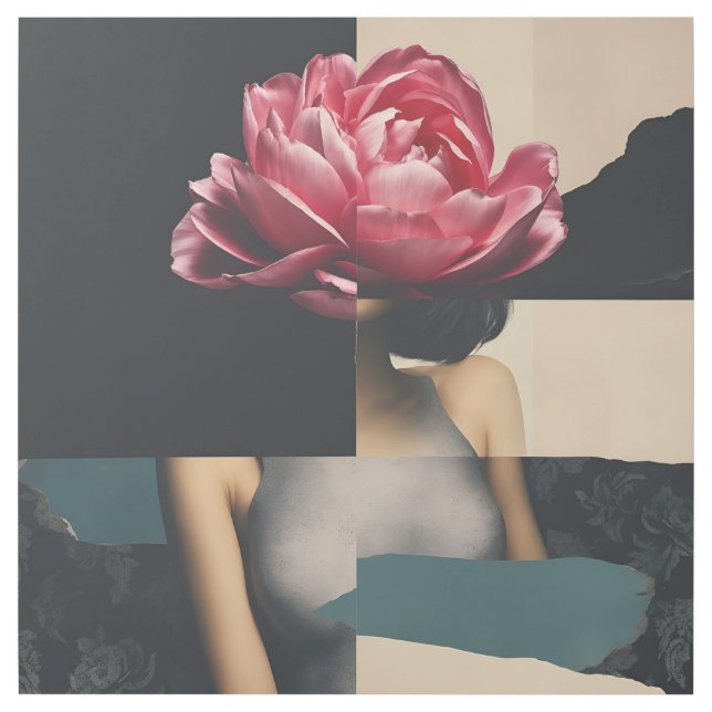 Abstract Surreal Portrait  Gallery Wrap (Front)