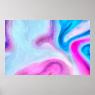 Abstract surrealistic background. Very colorful an Poster