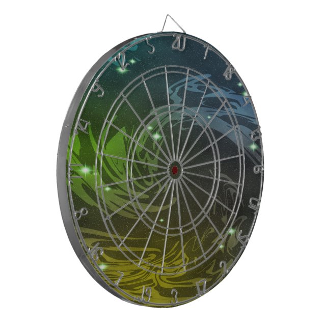 Abstract Swils Dart Board (Front Left)