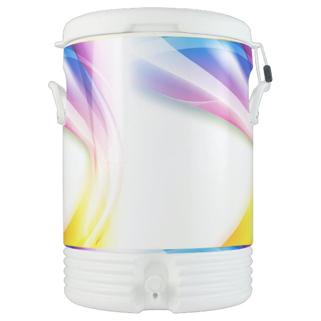 Abstract Swirl 1 Cooler (Front)