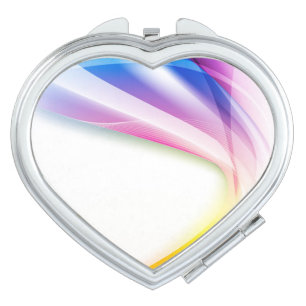 Abstract Swirl 1 Makeup Mirror