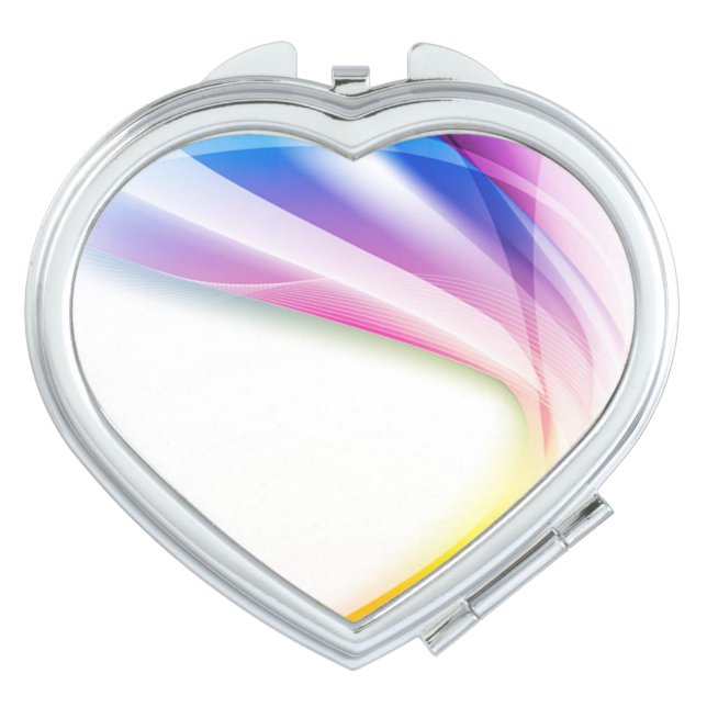 Abstract Swirl 1 Makeup Mirror (Front)