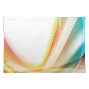 Abstract Swirl 2 Cloth Placemat