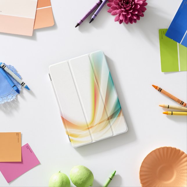 Abstract Swirl 2 iPad Mini Cover (In Situ)