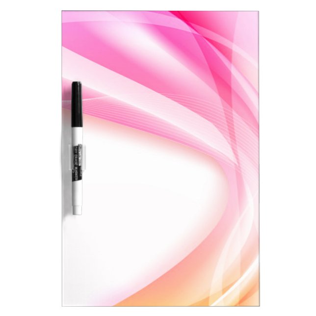 Abstract Swirl 3 Dry Erase Board (Front)