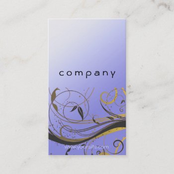 Abstract Swirl Business Card by profilesincolor at Zazzle