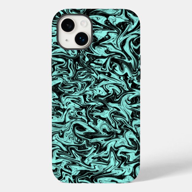 Abstract Swirl Case-Mate iPhone Case (Back)