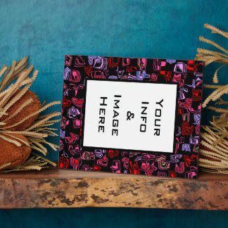 Abstract Swirl Frame