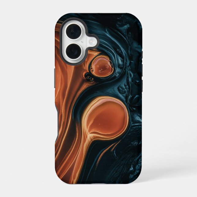 Abstract Swirl Iphone Case (Back)