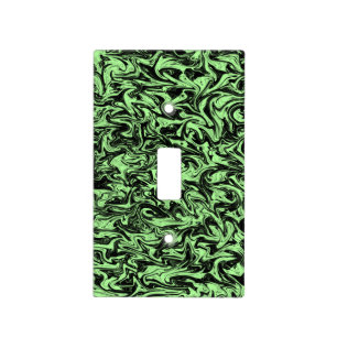 Abstract Swirl Light Switch Cover