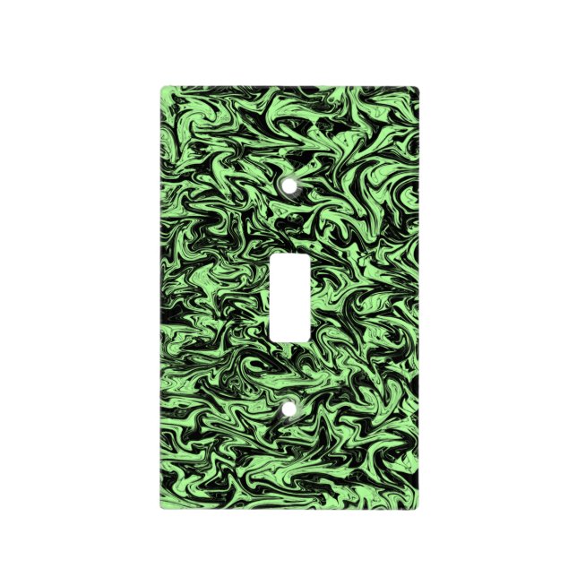 Abstract Swirl Light Switch Cover (Front)