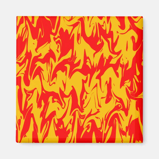 Abstract Swirl Magnet (Front)