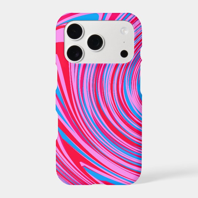 Abstract Swirl Marble Pattern Design Case-Mate iPhone Case (Back)