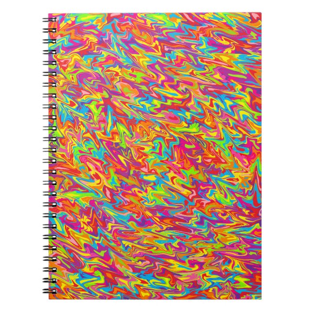 Abstract Swirl Notebook (Front)