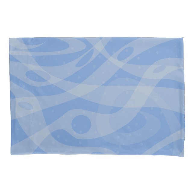 Abstract Swirl Pattern Pillow Case (Front-Left)