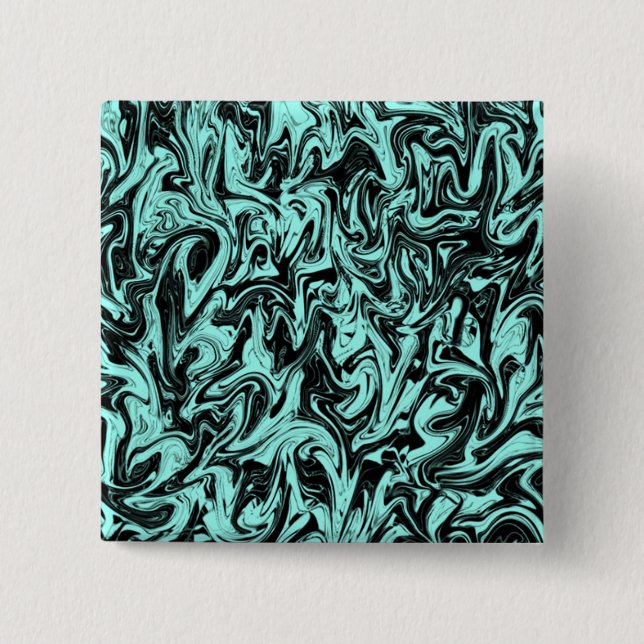 Abstract Swirl Pinback Button (Front)