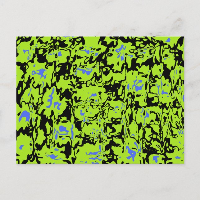 Abstract Swirl Postcard (Front)