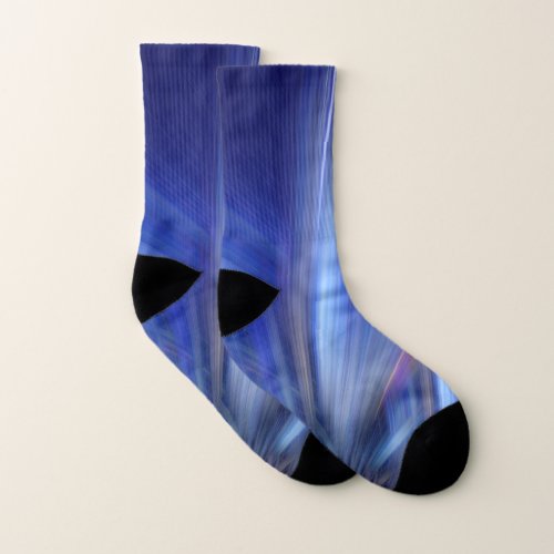 abstract swirl socks
