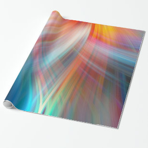 abstract swirl wrapping paper