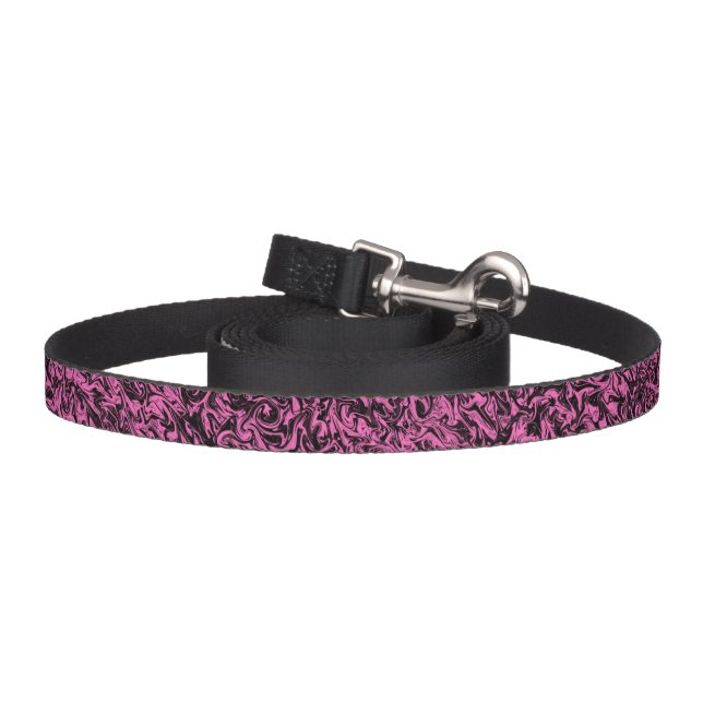 Abstract Swirled Marbling Pet Leash (Hook)