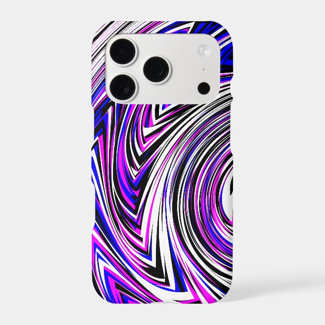 Abstract Swirling Marble Pattern Design  Iphone Case (Back)
