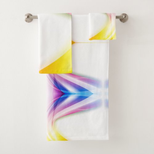 Abstract Swirls 1 Bath Towel Set