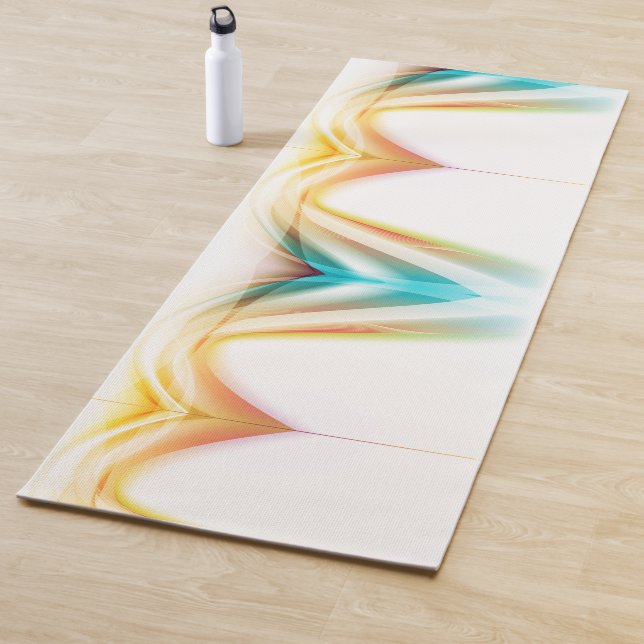 Abstract Swirls 2 Yoga Mat (In Situ)