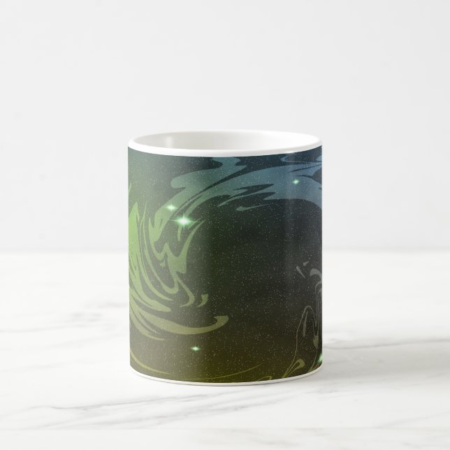 Abstract Swirls Coffee Mug (Center)