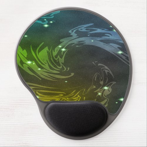 Abstract Swirls Gel Mouse Pad