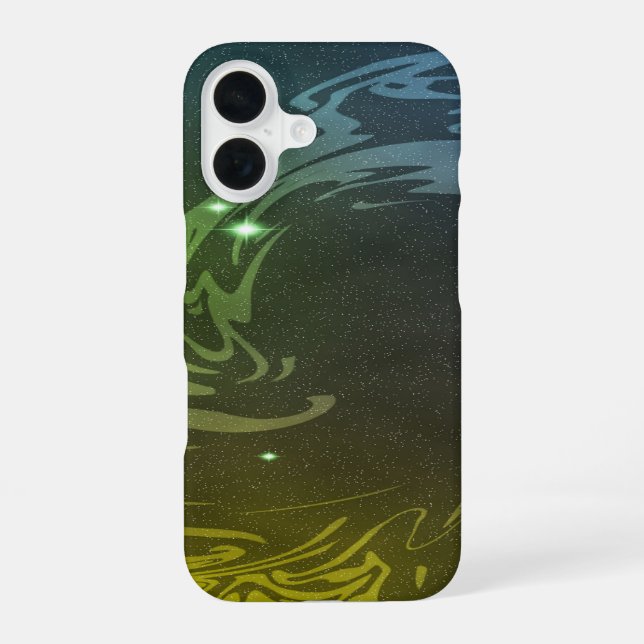 Abstract Swirls Iphone Case (Back)