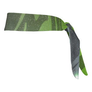 Abstract Swirls Tie Headband