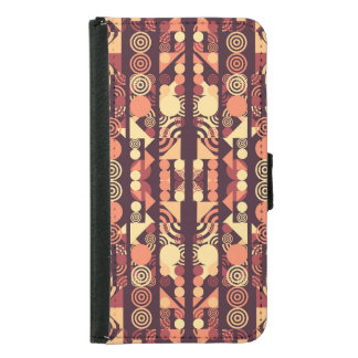 Abstract Symbolic: Generative Artistry Samsung Galaxy S5 Wallet Case