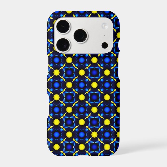 Abstract Symmetrical Geometric Pattern Iphone Case (Back)