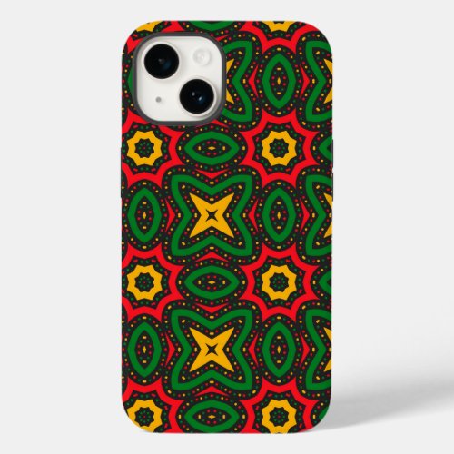 Abstract Symmetry Seamless Pattern Design Case_Mate iPhone 14 Case