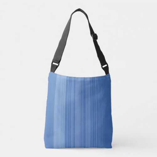 Abstract Symphony in Blue 3 Crossbody Bag