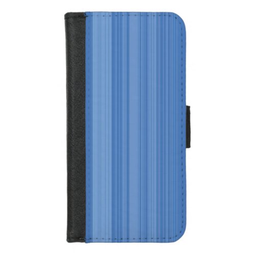 Abstract Symphony in Blue 3 iPhone 87 Wallet Case