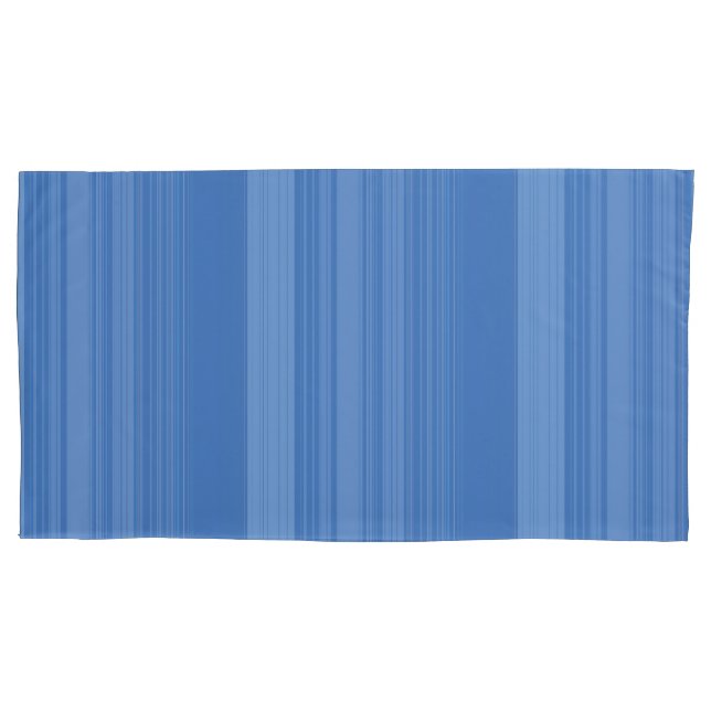 Abstract Symphony in Blue 3 Pillow Case (Front)