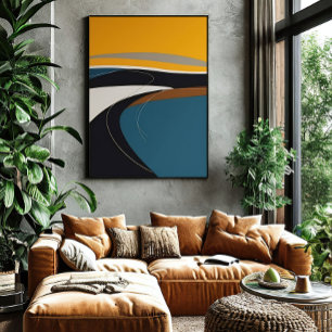 Abstract Symphony Poster