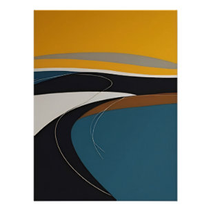 Abstract Symphony Poster