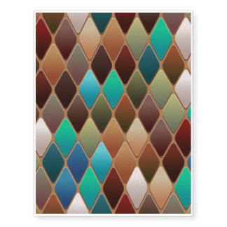 Abstract Temporary Tattoos