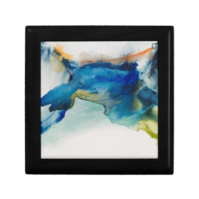 Abstract Terrain - Blue Gift Box (Front)